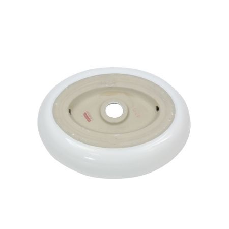 Раковина из сантехнического фарфора Melana 320303-805 40х30 накладная цвет белый без отверстий под смеситель