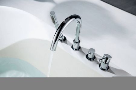 Смеситель Aquatek ЕВРОПА AQ1348CR на борт ванны хром