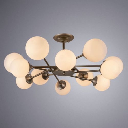 Люстра на штанге Arte Lamp MARCO (МАРЦО) A2703PL-12SG - фото 2