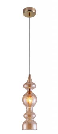 Светильник подвесной Crystal Lux Iris (Ирис) Iris SP1 A Amber