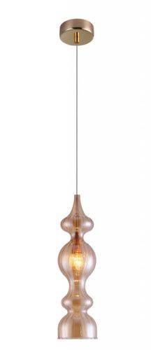 Светильник подвесной Crystal Lux Iris (Ирис) Iris SP1 A Amber - фото 3