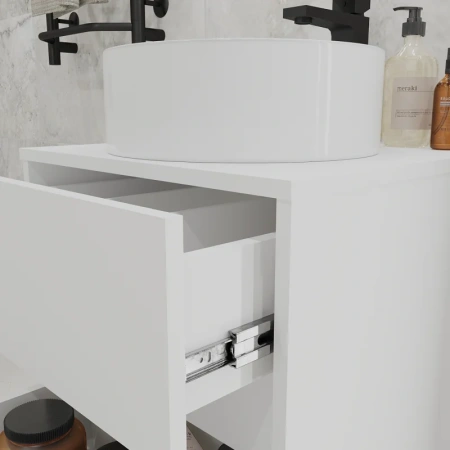 Тумба под раковину 1MarKa Veil Ц0000034030 50х50 цвет белый