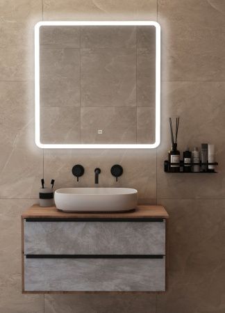 Зеркало с подсветкой Runo Руан 00-00001289 80х80