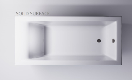 Ванна из искусственного камня Astra-Form Нейт 01010055 170х70 пристенная прямоугольная с ножками