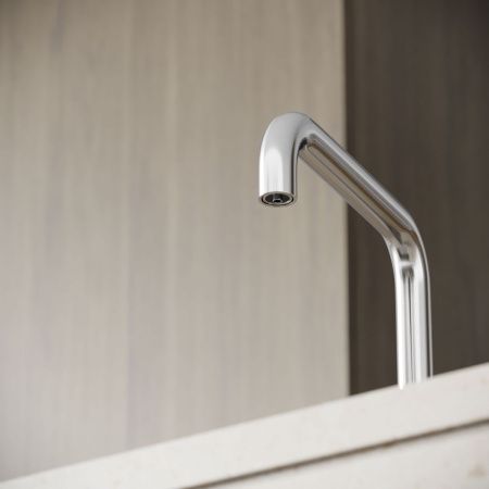 Смеситель для кухни Sancos Vela SC4013BN на мойку никель