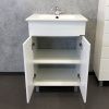 Тумба с раковиной Comforty Модена М 00-00001642CF 60х50 напольная цвет белый