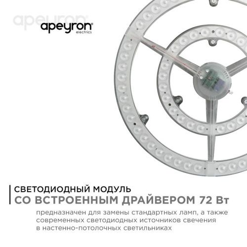 Светодиодный модуль со встроенным драйвером Apeyron 46784 - фото 4