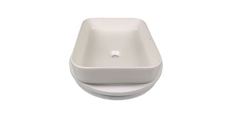 Тумба с раковиной Sintesi STL.W7015_SIN-LVB-APP-409WM 60х60 подвесная цвет бежевый