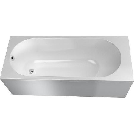Ванна акриловая 1MarKa ATLAS 01атл1570 150х70 пристенная прямоугольная без каркаса