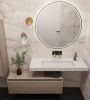 Раковина из искусственного камня Armadi Art Flat 859-120-CLCT 120х50 подвесная цвет белый без отверстий под смеситель