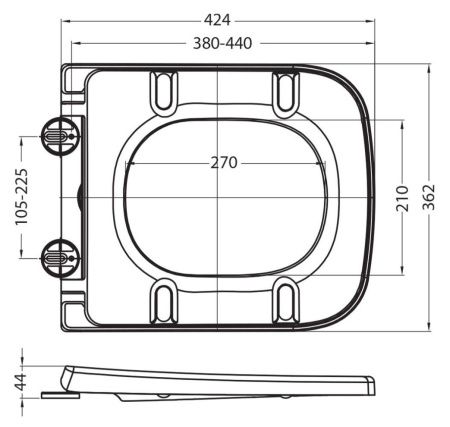 Унитаз подвесной Art&Max Maxima AM010CHR/AM2032SC белый с сиденьем микролифт каскадный смыв