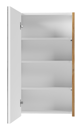 Зеркало-шкаф Misty Ива П-Ива04045-01Л 50х80 подвесной цвет коричневый