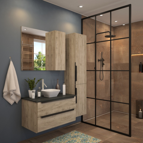 Раковина из сантехнического фарфора Teymi Solli T50206 31х31 накладная цвет белый без отверстий под смеситель - фото 5