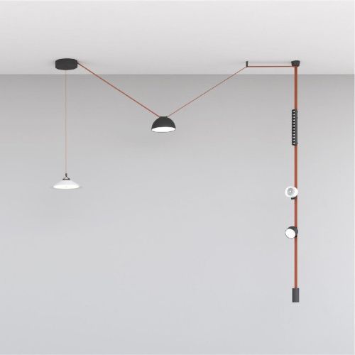 Трековый однофазный светильник Denkirs Belty flow (Белты флов) DK5565-WH+BK - фото 4