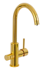 Смеситель для кухни Remer X Style N792DWDO на мойку золото