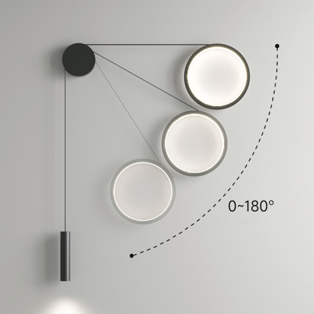 Светильник настенный ImperiumLoft Hook (Хоок) 230956-23