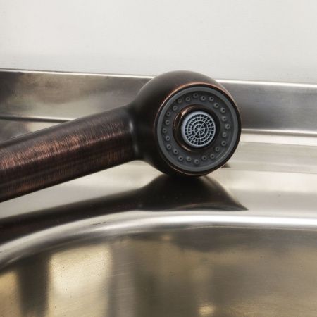 Смеситель для кухни Wasserkraft Кухонные смесители A8247 на мойку бронза