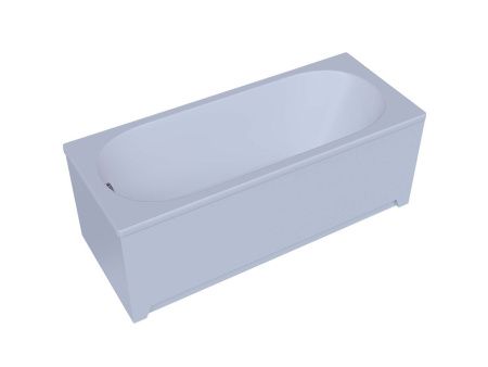 Ванна акриловая Aquatek Оберон OBR180-0000003 180х80 пристенная прямоугольная с каркасом без ручек