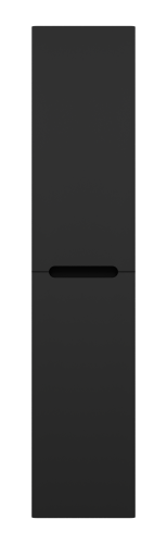 Шкаф-пенал Misty Роял П-Роя-02035-011П 35х34х165 подвесной цвет черный - фото 2