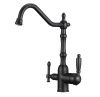 Смеситель для кухни Savol S-L1803H на мойку черный
