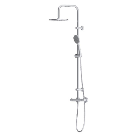 Душевая стойка Dorff Futura D0710400 настенная цвет хром с термостатом