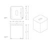 Диспенсер для салфеток Decor Walther Stone 0974050
