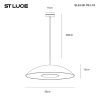 Светильник подвесной ST Luce Lid (Лид) SL6128.703.01