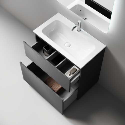 Тумба под раковину Sancos FOLK Floor FL80FGS 79х45х85 - фото 2