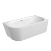 Ванна акриловая Sancos Veneto R FB12 170х80 отдельностоящая асимметричная с каркасом