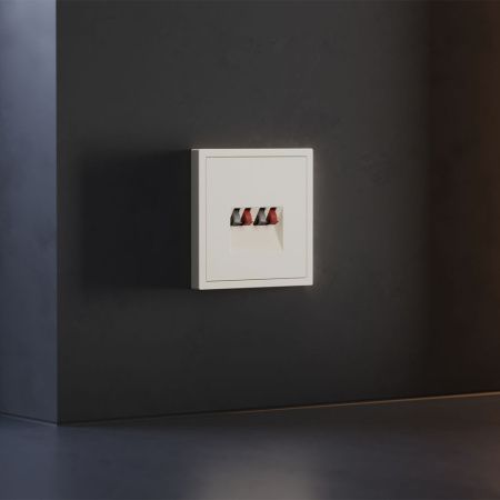 Накладка для розетки акустической 4-местной VOLTUM S70 VLS001513