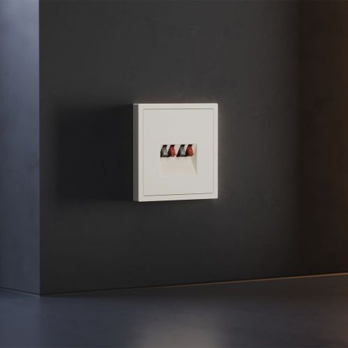 Накладка для розетки акустической 4-местной VOLTUM S70 VLS001513 - фото 4