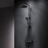 Душевая стойка Am.Pm Inspire V2.0 F0750A522 настенная цвет черный с термостатом