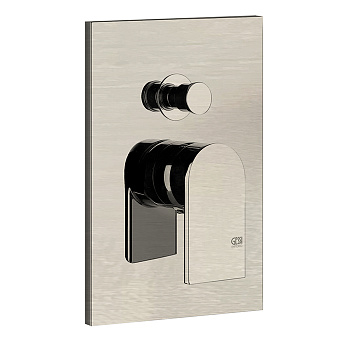 Смеситель Gessi Emporio Via manzoni 44634#149 встраиваемый в стену никель