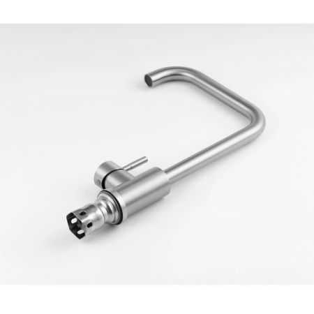 Смеситель для кухни Knotlor STREAMLINE SS-01/1 на мойку нержавеющая сталь