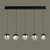 Светильник подвесной Delight Collection MD24001033-5B black/clear