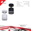Спот Reluce 53001-9.5-001IL SPOT LIGHT GX53 BK