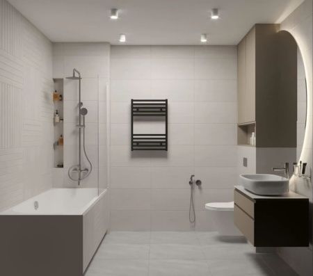 Смеситель для раковины Knotlor STREAMLINE SS-04/01 на столешницу нержавеющая сталь