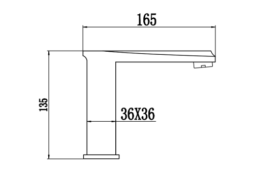 Смеситель Savol S-GY8892A на раковину хром - фото 2