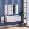 Тумба под раковину Uperwood Tanos 291020263 120х50 подвесная цвет белый