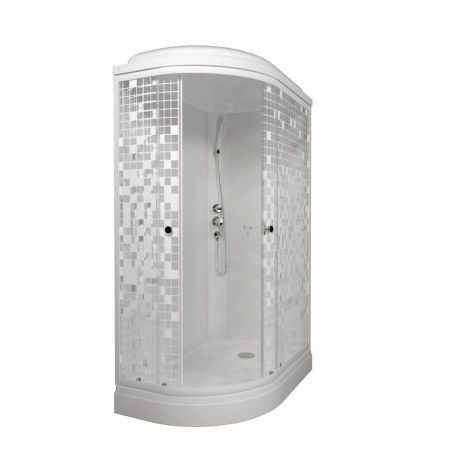 Душевая кабина Тритон Коралл Щ0000061818 120х80 асимметричная с крышей ориентация правая