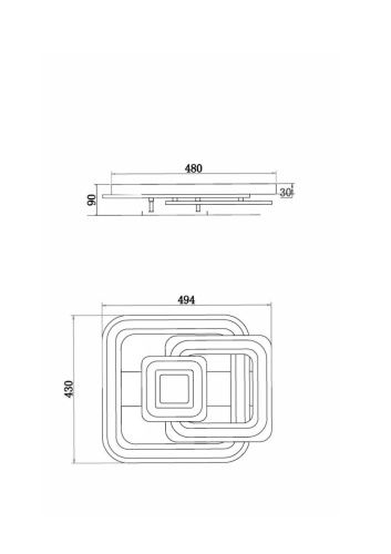 Светильник потолочный Freya Sunny Market FR10022CL-L71W - фото 5