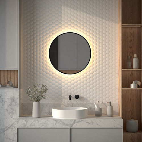 Зеркало с подсветкой Defesto AURA DF 2993R 60х60 - фото 3