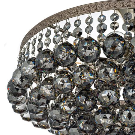 Люстра потолочная Arti Lampadari Castellana Nickel (Цастеллана Ницкел) Castellana E 1.3.46.607 N