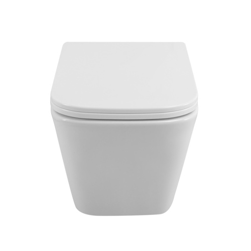 Унитаз подвесной BelBagno DUE BB3103CHR/SC белый с сиденьем микролифт безободковый каскадный смыв - фото 5