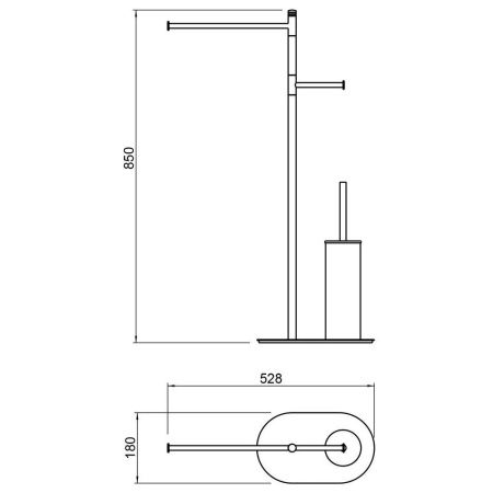 Стойка Timo Saona 13085/19