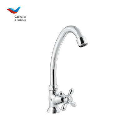 Смеситель Славен Прораб СЛ-ОД-О13 на раковину хром