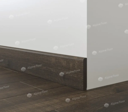 Напольный плинтус Alpine Floor Parquet Light SK 13-22 Коричневый толщина 1.25 см 2200х80