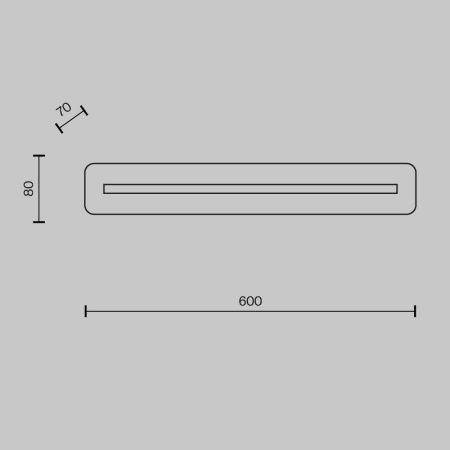 Светильник настенный Maytoni Albatre MOD366WL-L14BS3K