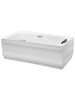 Ванна акриловая Wemor 10000005548 170х85 пристенная прямоугольная с каркасом