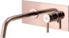 Смеситель для раковины Paffoni Light LIG101ROSE/M встраиваемый в стену золото